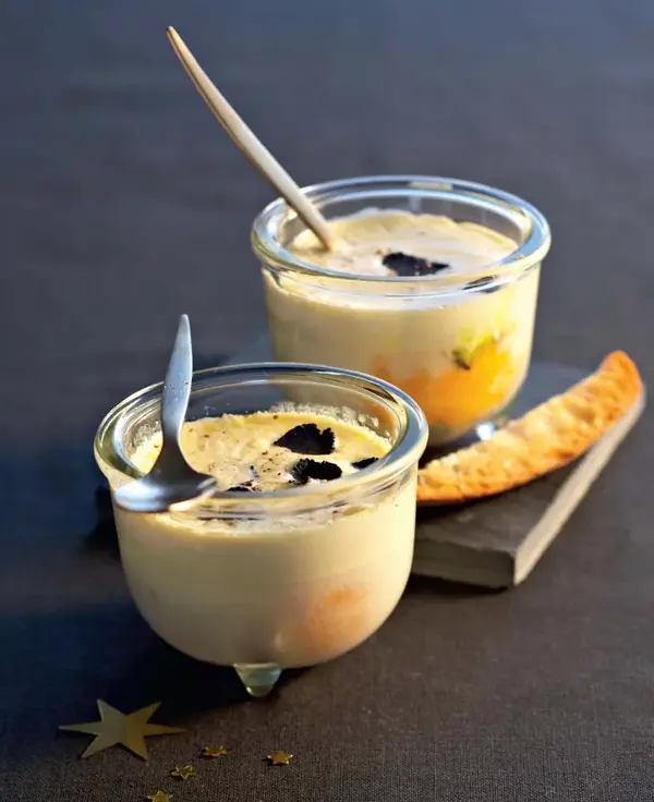 Oeufs cocotte à la truffe
